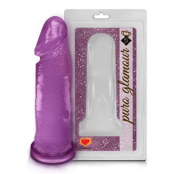 PRÓTESE MACIÇA COM GLITTER 15,3 X 4,5CM SEXY FANTASY