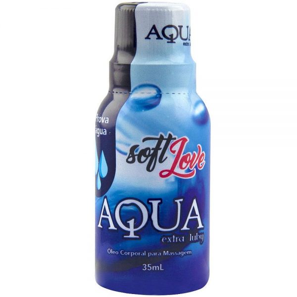 Lubrificante Aqua Extra Luby Siliconado 35ml Soft Love