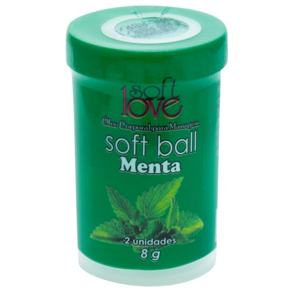 SOFT BALL BOLINHA BEIJÁVEL 8G 02 UNIDADES SOFT LOVE