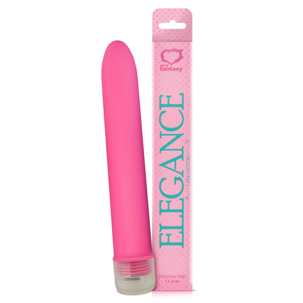 PERSONAL VIBRADOR ROSA AVELUDADO ELEGANCE