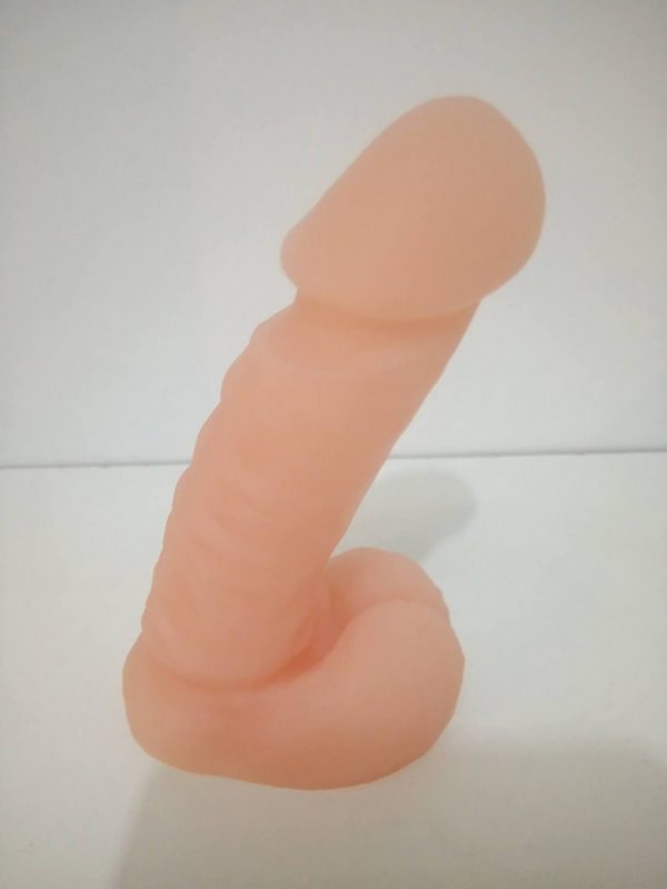 PRÓTESE MACIÇA COM ESCROTO 10,5 X 2,5CM SEXY FANTASY