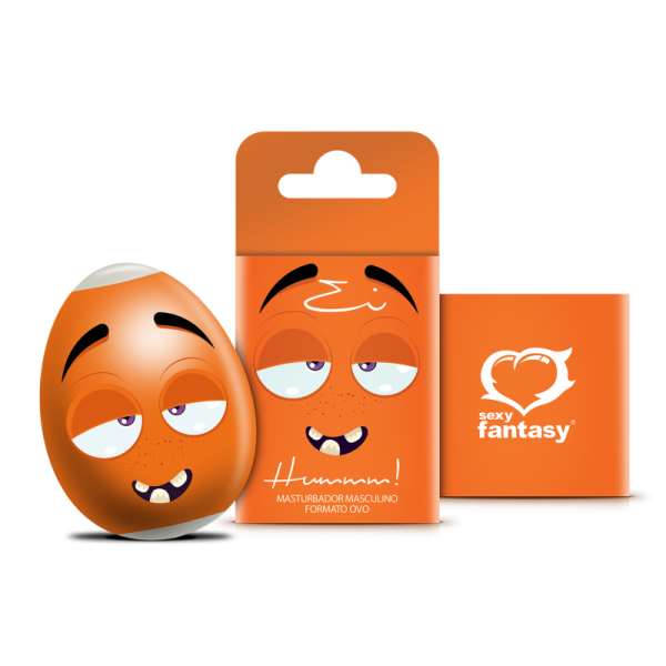 MASTURBADOR EGG MASCULINO HUMM! LINHA EI