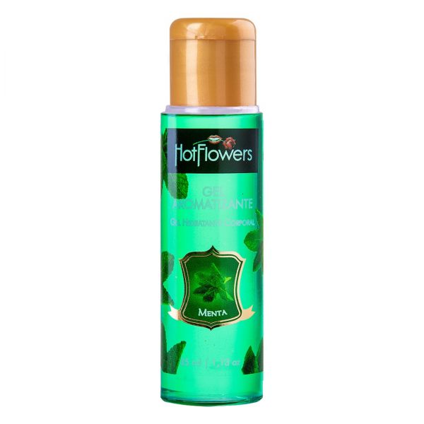 GEL HOT AROMATIZANTE 35ML HOT FLOWERS - MENTA