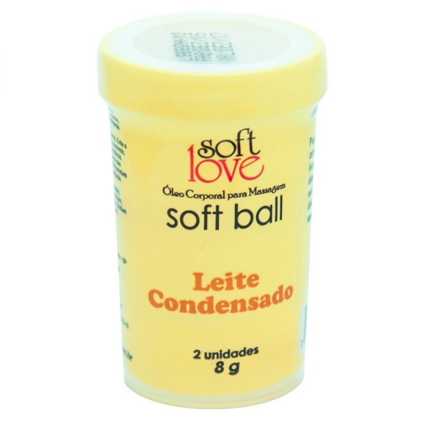 SOFT BALL BOLINHA BEIJÁVEL 8G 02 UNIDADES SOFT LOVE