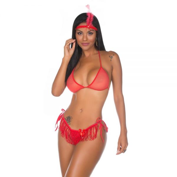 Mini Fantasia Melindrosa Pimenta Sexy