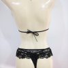 Kit lingerie com cinta liga - preto - Image 2