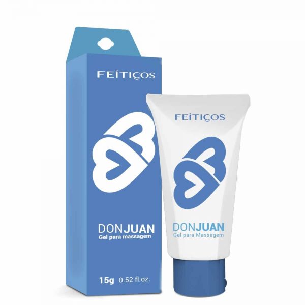 RETARDANTE GEL DON JUAN BISNAGA 15G FEITIÇOS AROMÁTICOS