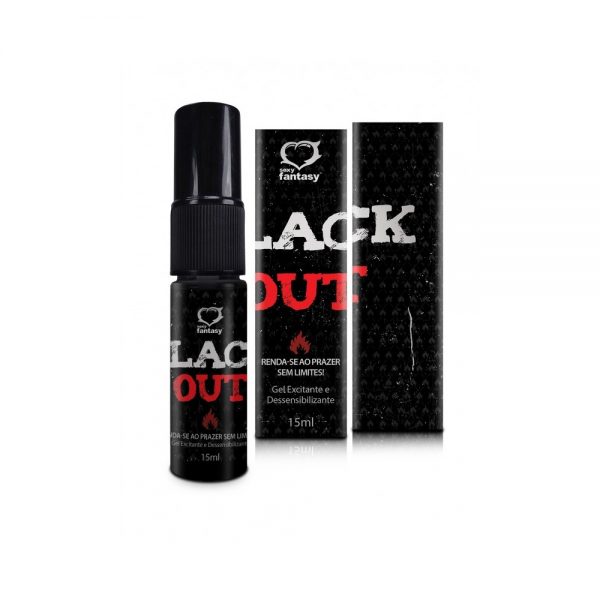 BLACK OUT EXCITANTE E DESSENSIBILIZANTE 15ML SEXY FANTASY