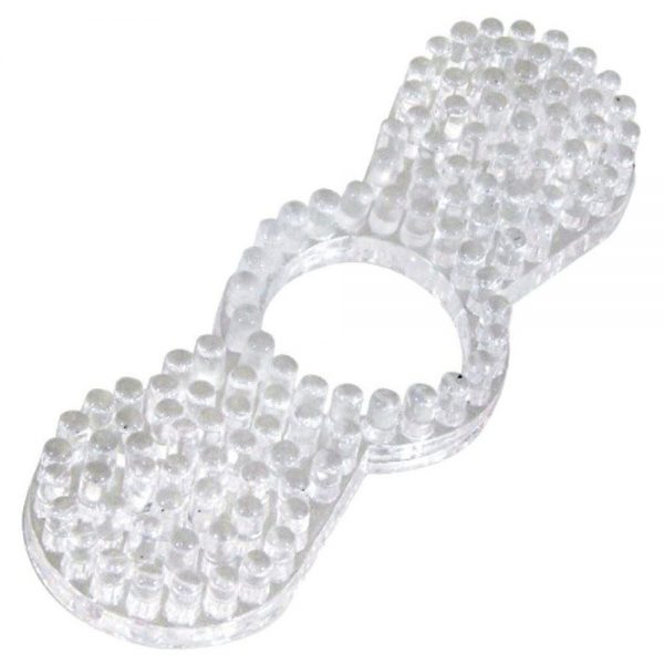ANEL PENIANO COM ESTIMULADOR DUPLO HOT FLOWERS