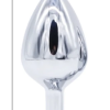 PLUG EM AÇO INOX COM JOIA EM FORMATO DE CORAÇÃO ROSA - M - Image 2