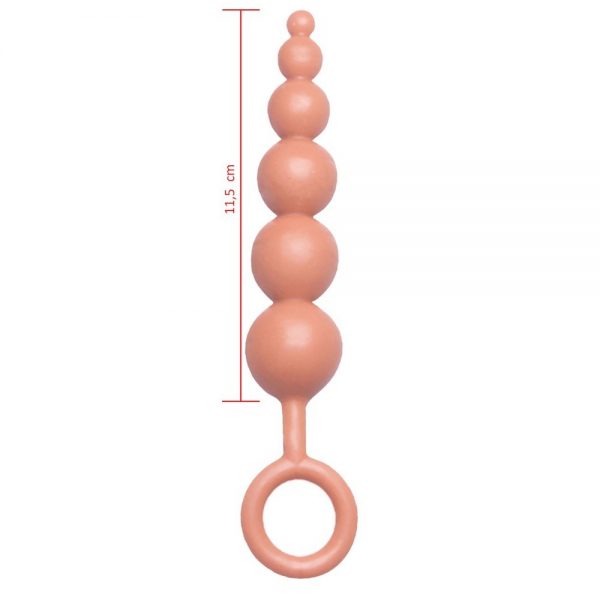 PLUG ANAL 6 BALL 11,5 X 2,5CM HOT FLOWERS