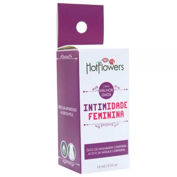 INTIMIDADE ESTIMULANTE SEXUAL FEMININO 15ML HOT FLOWERS