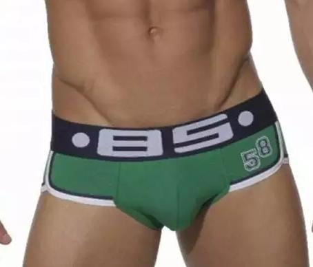 CUECA MASCULINA 58 VERDE - P