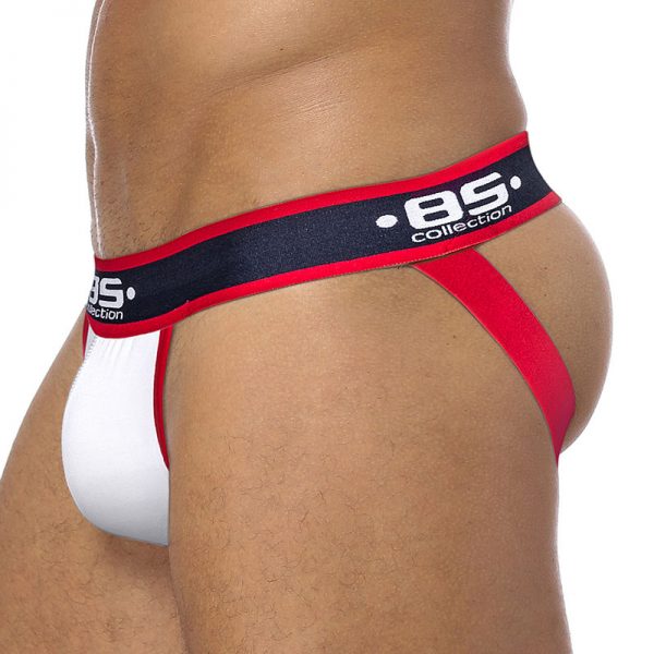 CUECA JOCKSTRAP MASCULINA 85 COLLECTION - BRANCA - G
