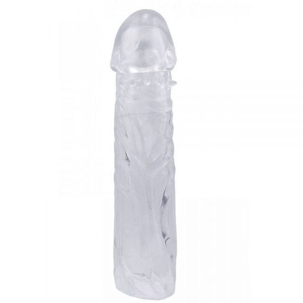 CAPA PENIANA COM VEIAS TRANSPARENTE 15CM