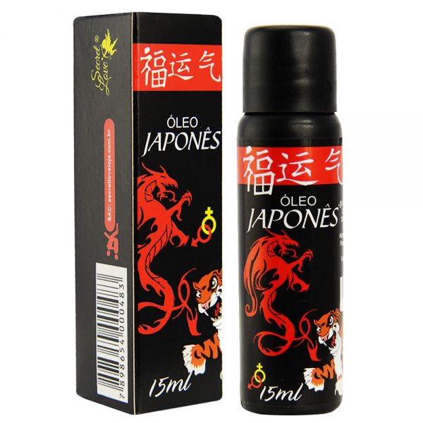 ÓLEO JAPONÊS EXCITANTE BEIJÁVEL 15ML - SECRET LOVE