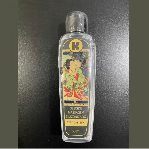 ÓLEO DE MASSAGEM SILICONIZADO 60ML - YLANG YLA - KGE
