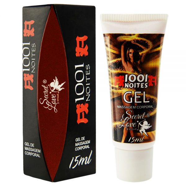 1001 NOITES GEL ESQUENTE ESFRIA 15ML SECRET LOVE