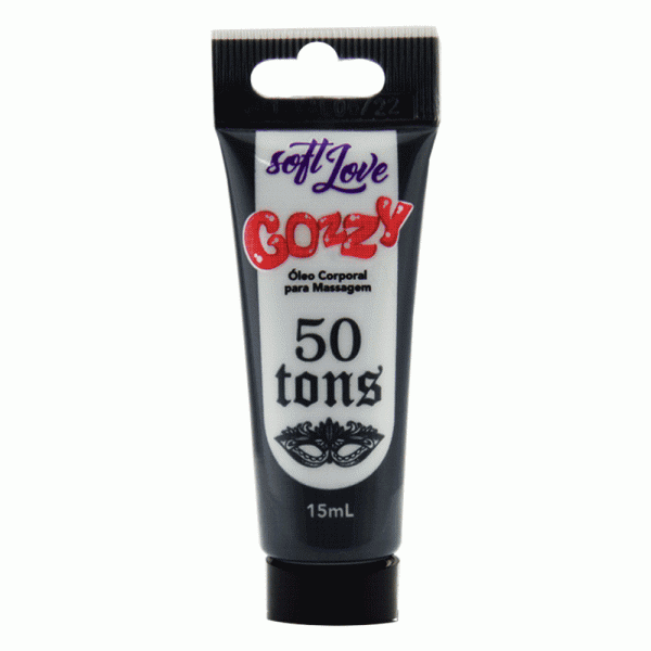 BISNAGA GOZZY 50 TONS 15ML SOFT LOVE