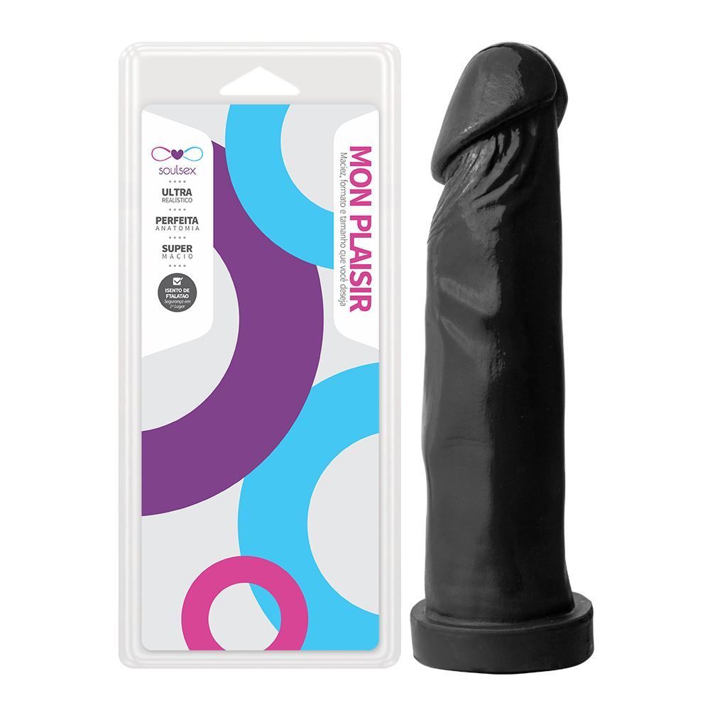 PRÓTESE MACIÇA REALÍSTICA 21,5 X 5CM SOULSEX - Image 2