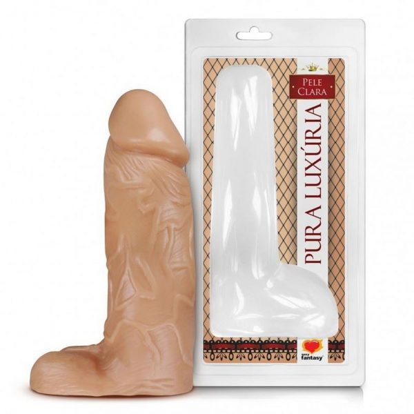 PRÓTESE REALÍSTICA MACIÇA 23 X 7CM SEXY FANTASY