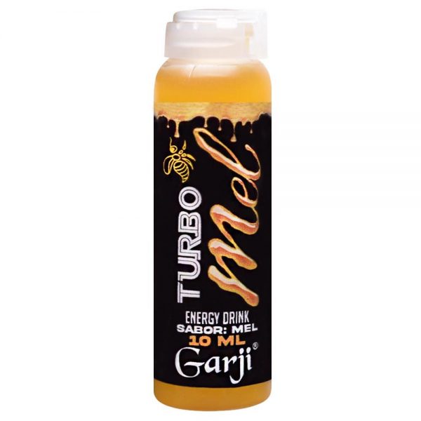 Turbo Mel Energy Drink 10Ml Garji é um energético afrodisíaco com sabor de mel que aumenta energia e vitalidade para momentos intensos.