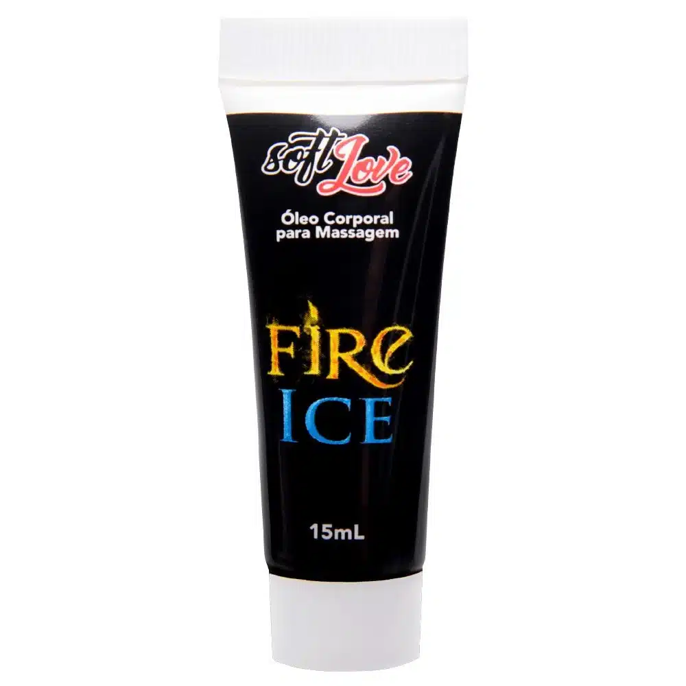 Descubra o Gel Excitante Fire Ice 15 ml Soft Love: efeito bifásico de calor e frescor para intensificar suas experiências íntimas.