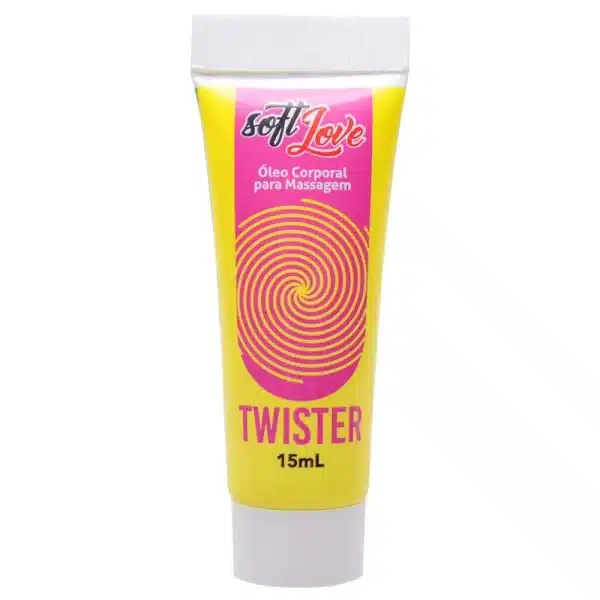 Descubra o Gel Excitante Twister 15Ml Soft Love e libere um furacão de sensações intensas com calor, frio e pulsação. Experimente agora!