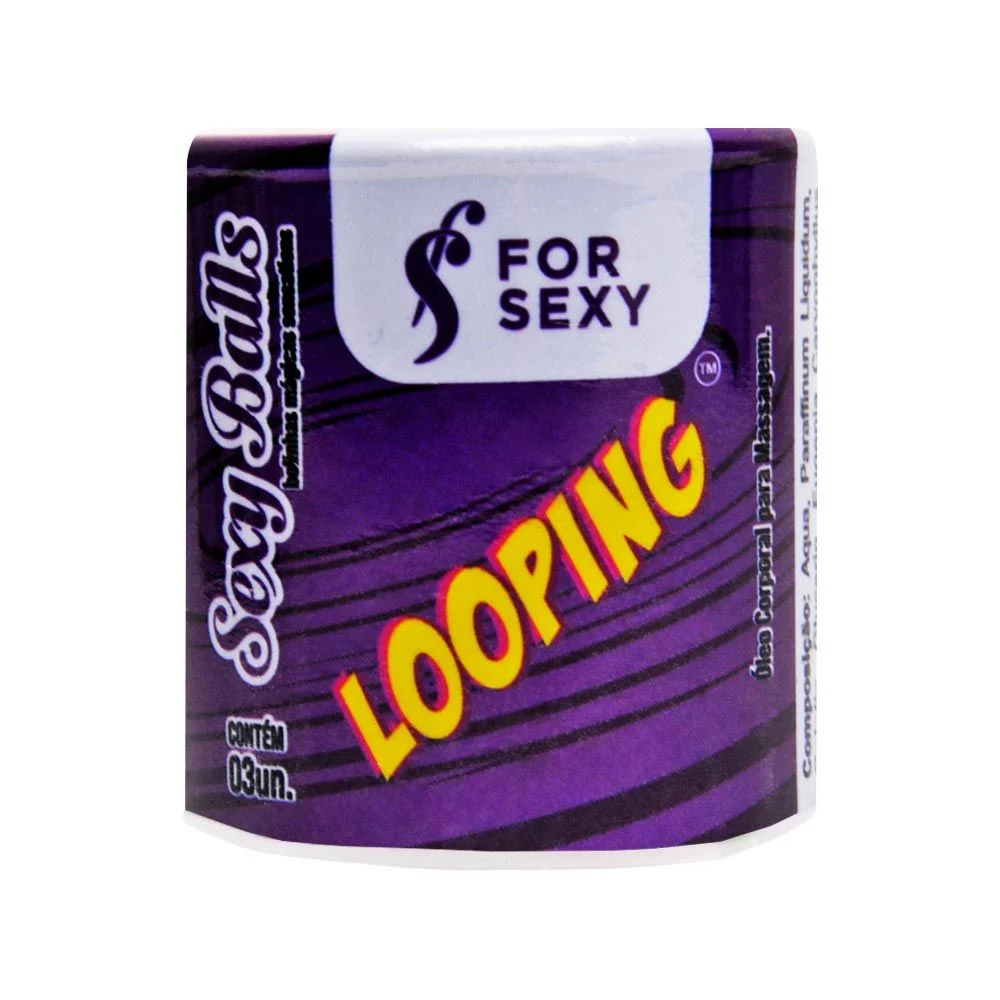 Bolinha Looping Sexy Balls - 03 Unid - For Sexy