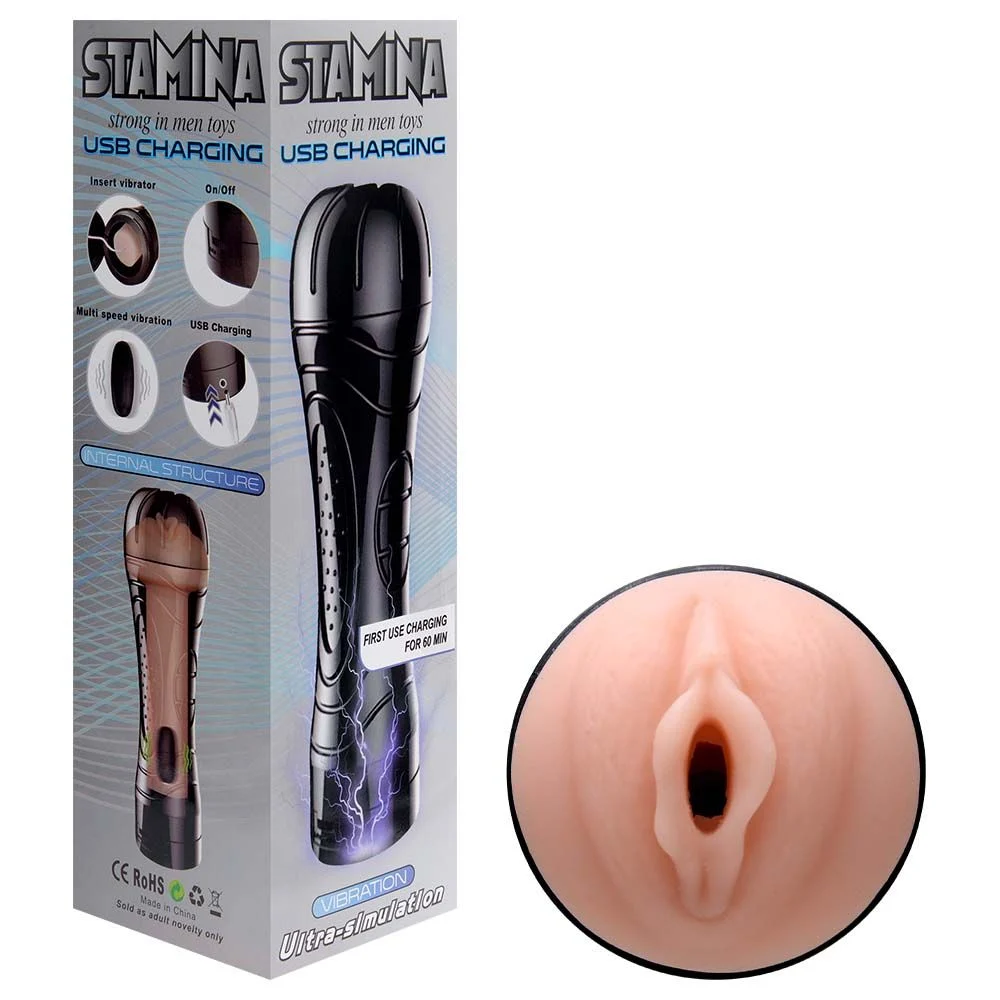 Masturbador Vagina Vibro Recarregável