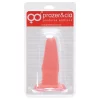 Plug Anal de Borracha Maciça 13 x 4.3cm da Prazer e Cia