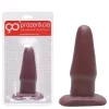Plug Anal de Borracha Maciça 13 x 4.3cm da Prazer e Cia