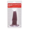 Plug Anal de Borracha Maciça 13 x 4.3cm da Prazer e Cia