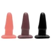 Plug Anal de Borracha Maciça 13 x 4.3cm da Prazer e Cia