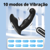Plug para Próstata com Vibro e Controle