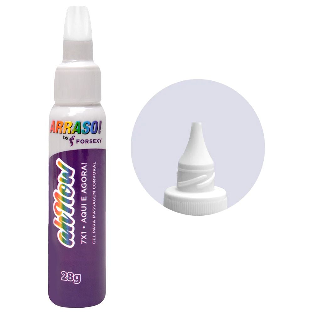 Gel Anal Ahnow Arraso 7 em 1 For Sexy 28g: dilata, lubrifica e excita com conforto e segurança. Viva uma experiência anal intensa.