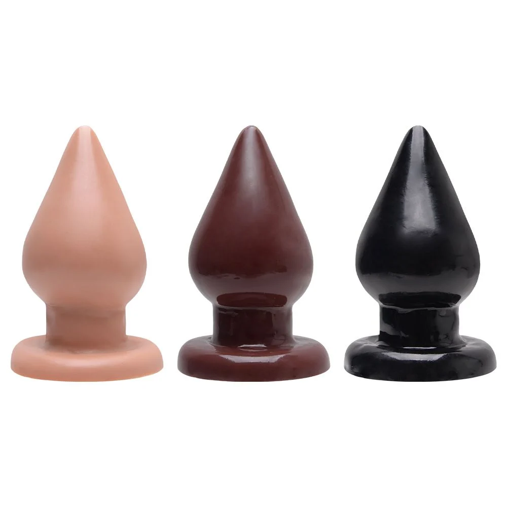 Descubra o Plug Anal Maciço 17.5 X 10 Cm Kgel. Formato anatômico, preenchimento intenso e base segura para uma experiência inesquecível.