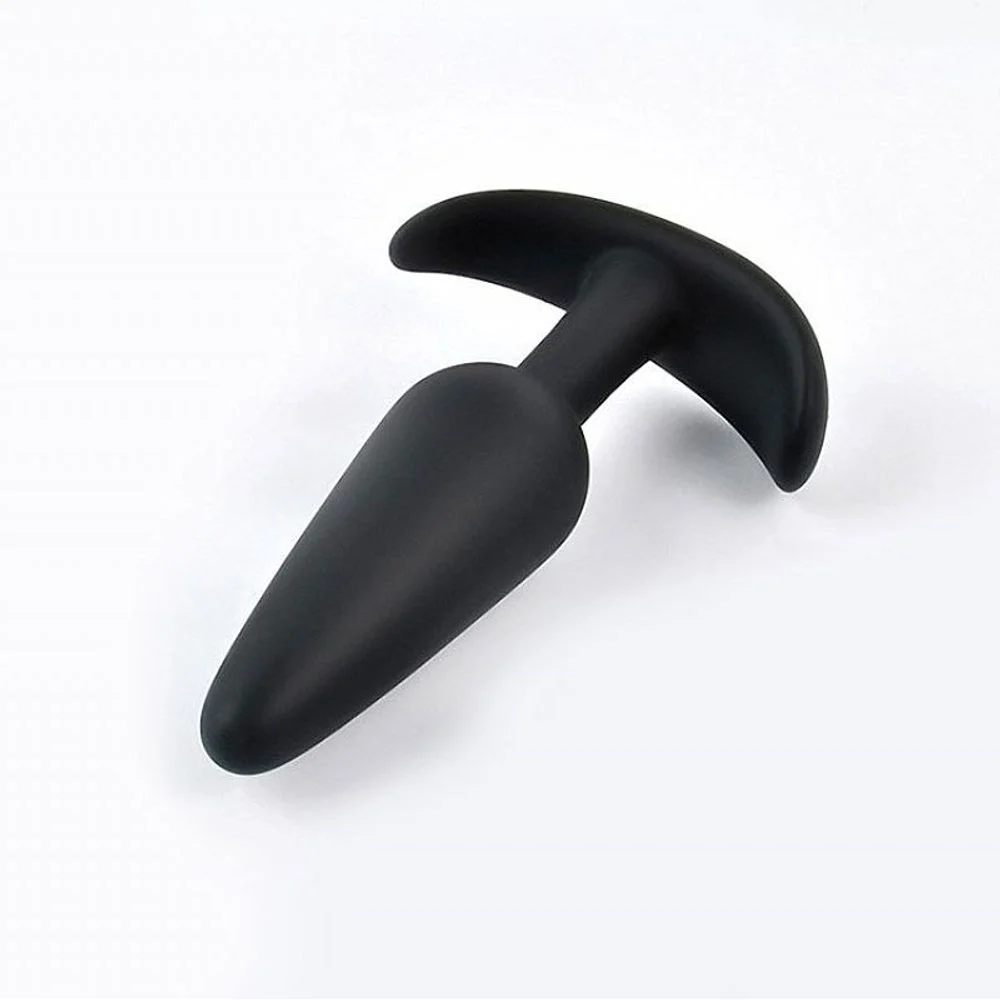 Compre o Plug Anal Em Silicone 12.3 cm X 3.1 cm na DoceMalicia. Design cônico, silicone aveludado e base larga para segurança e prazer total.