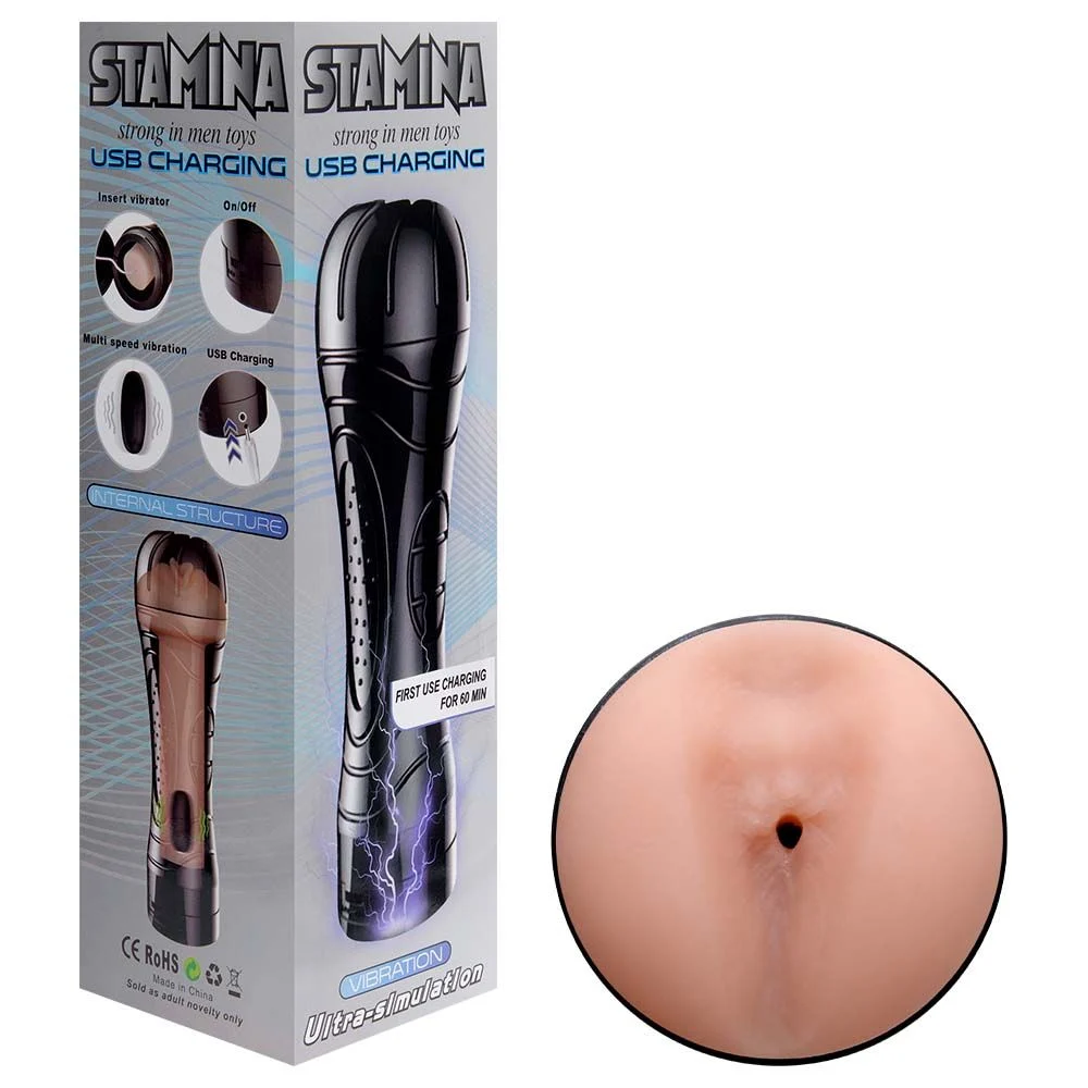 Compre o Masturbador Ânus Vibro Recarregável na Doce Malicia. Formato discreto de lanterna, vibração multivelocidade e som imersivo para você.