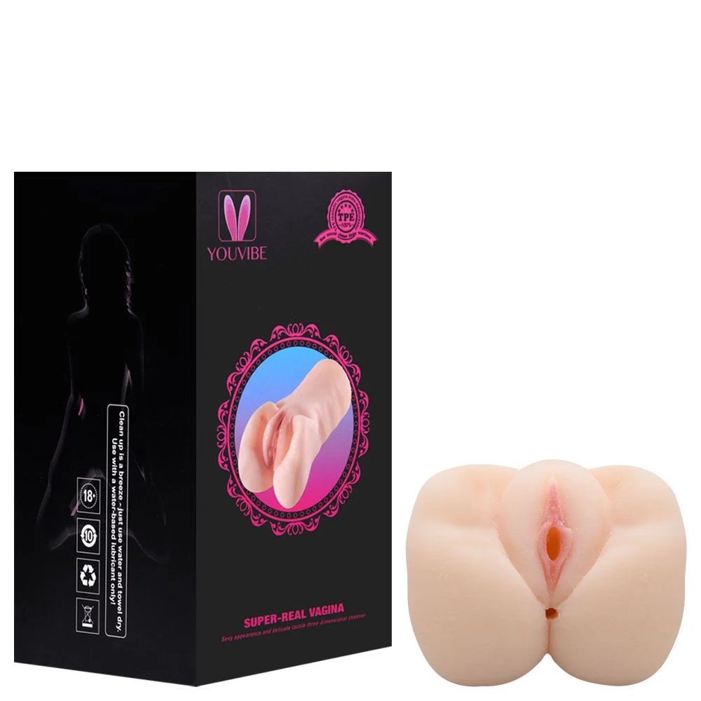 Compre o Masturbador Vagina G Cyberskin Youvibe. Toque aveludado que imita a pele humana e texturas internas para um prazer realista.