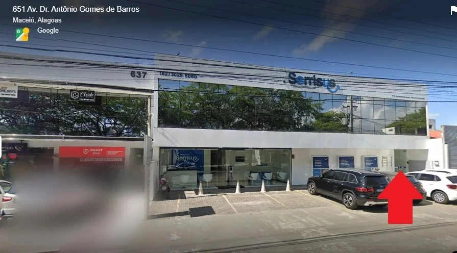 Fachada do Sex Shop Doce Malícia em Maceió - Av Dr Antônio Gomes de Barros, 651