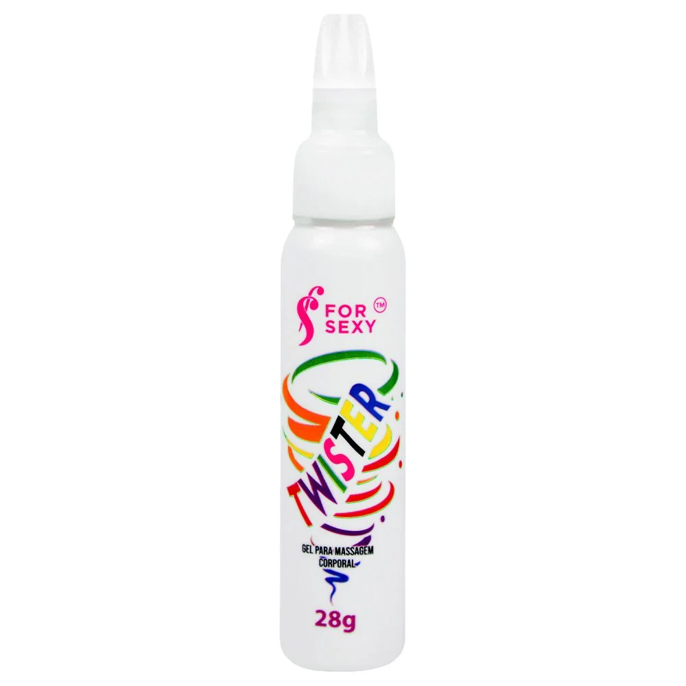 Garanta o seu Gel Twister Excitante Unissex 28G For Sexy. Explosão de sensações na pele com aquecimento, frescor e estímulos elétricos.