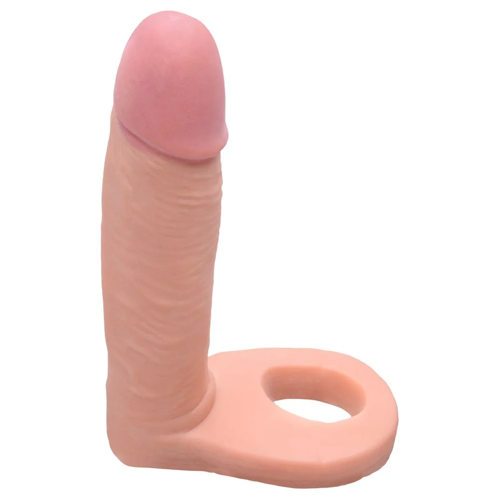 Compre o Anel Companheiro Silicone Macio 15.5 x 2.5 Sexy Import. TPE macio e seguro para explorar a dupla penetração com máximo conforto.
