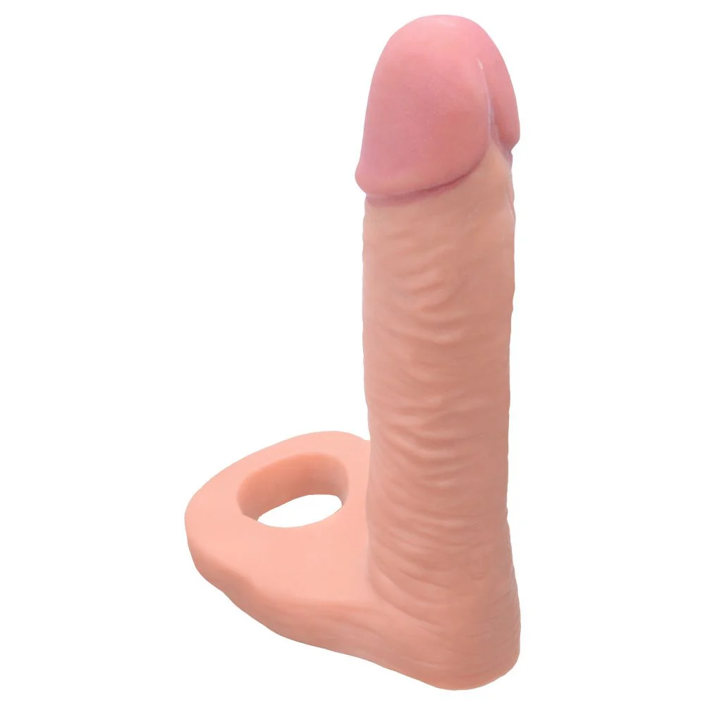Compre o Anel Companheiro Silicone Macio 15.5 x 2.5 Sexy Import. TPE macio e seguro para explorar a dupla penetração com máximo conforto.
